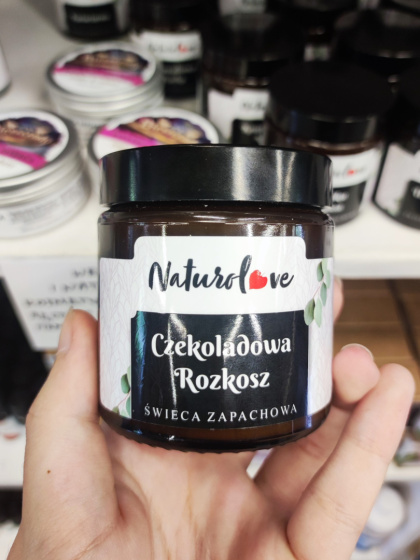 Świeca Sojowa Czekoladowa Rozkosz 120ml