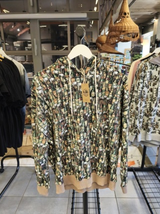 Bluza "Piwo" z kapturem ręcznie szyta