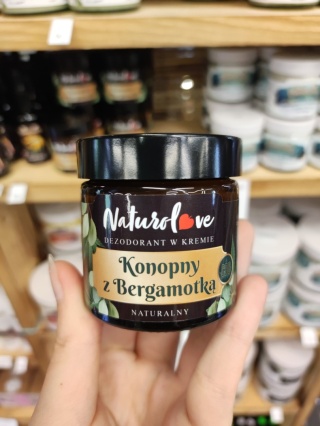 Dezodorant w kremie konopie + bergamotka