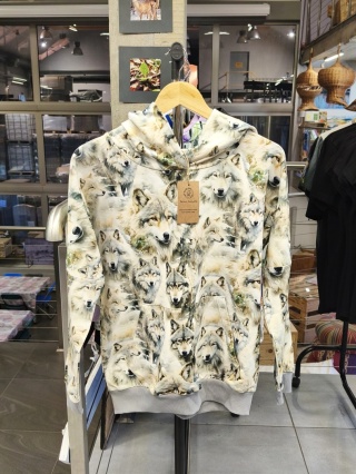 Leśna bluza damska "Wilki"